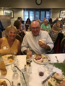 L-R: Barbara Bedaw Patnode, Dennis Poirier