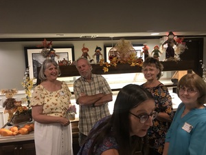 L-R: Joely Tedford Fanning, Matt Clark, Patricia Clark, Brenda Wyman Kerylow, Claudette Painchaud Marsh